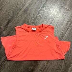 Gymshark Vibrant Orange Muscle Tee